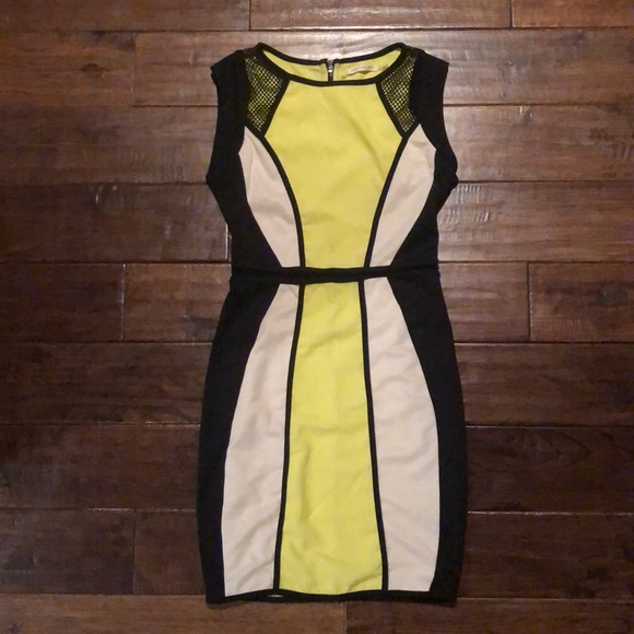 Beautiful Black and Yellow Dress - Picture 8 of 10